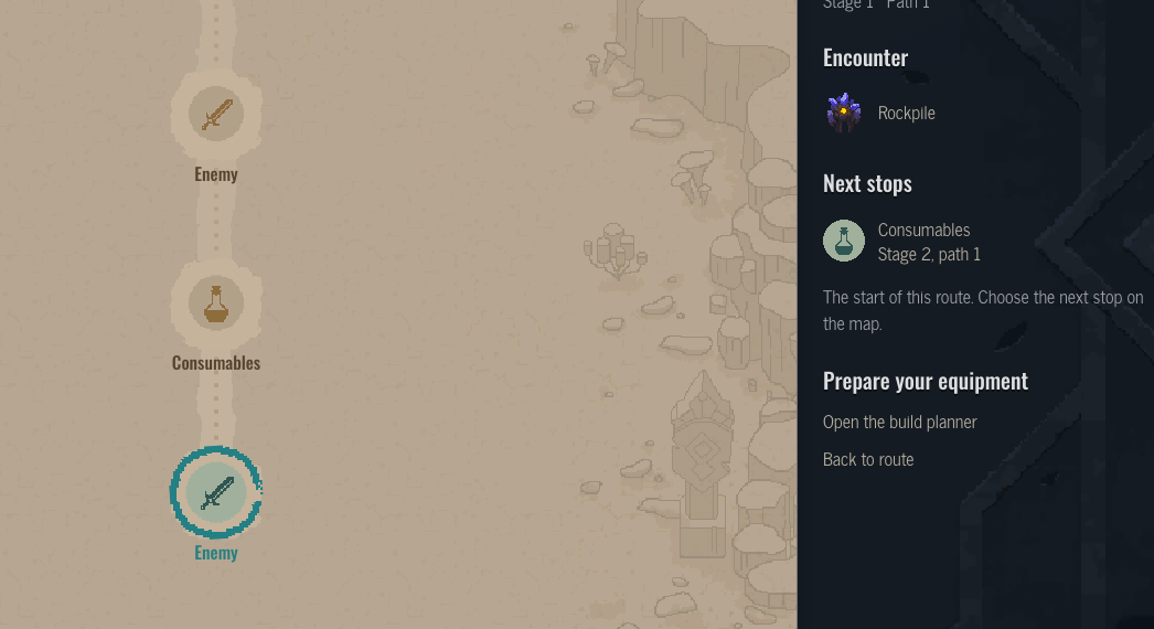 The first Wildlands route-one encounter selected with its enemy panel
